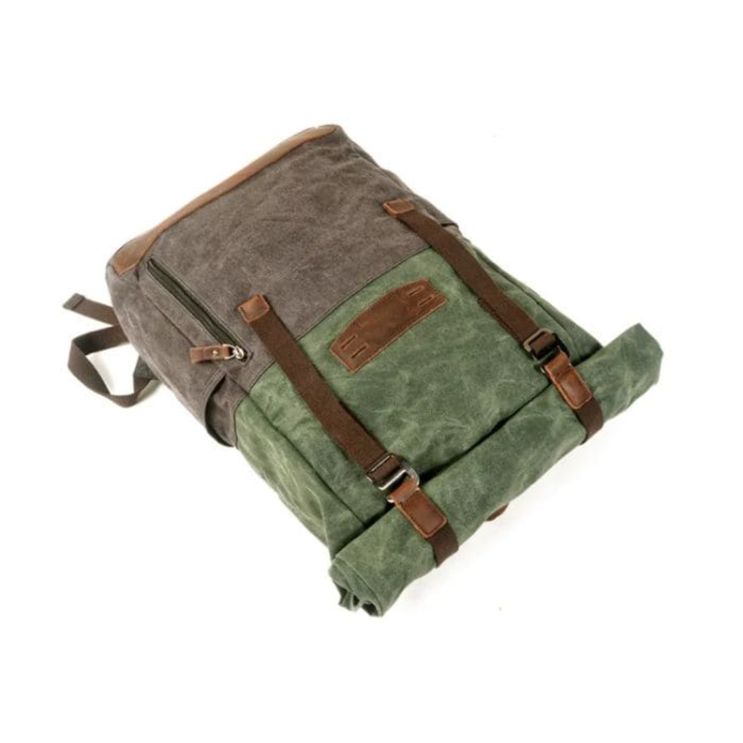 Calvin | Waterproof Canvas Roll-Top Backpack (BUY 1 GET 1 FREE)