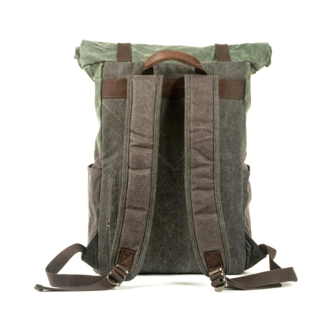 Calvin | Waterproof Canvas Roll-Top Backpack (BUY 1 GET 1 FREE)