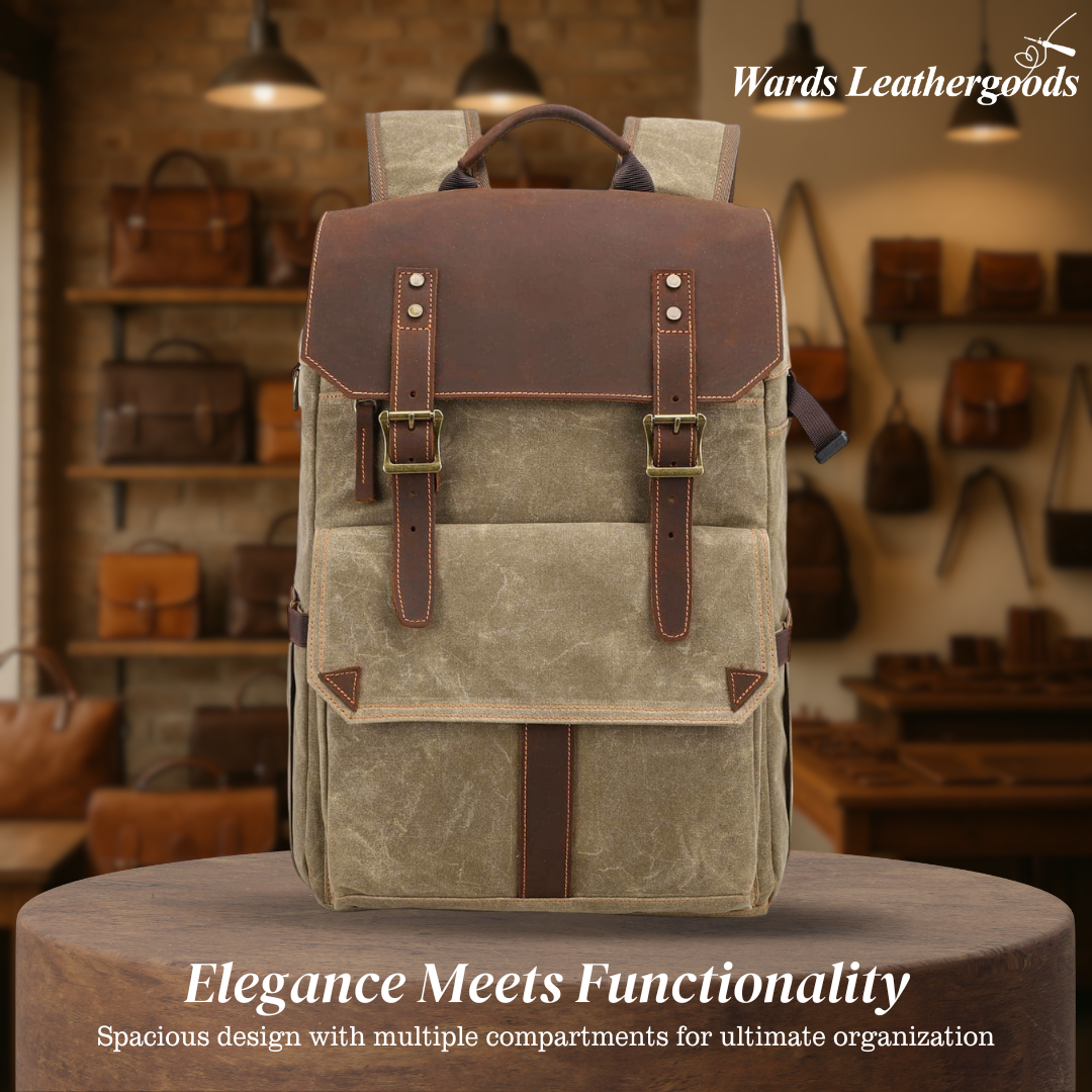 Jeko | Customizable Canvas Camera Backpack