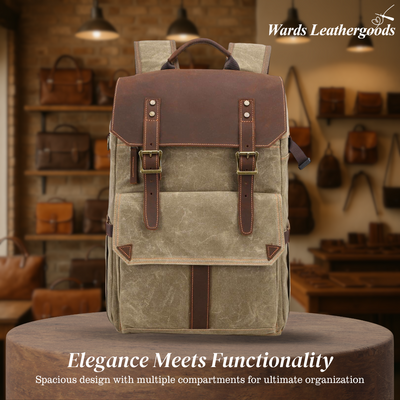 Jeko | Customizable Canvas Camera Backpack