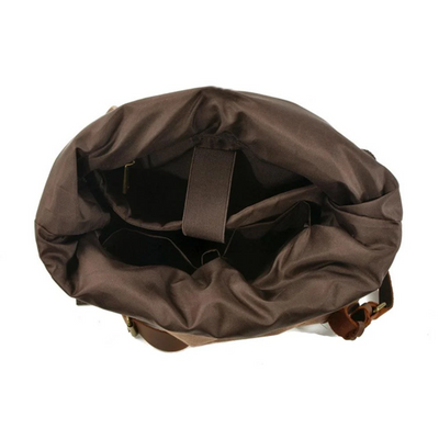 Barron | Waxed Rucksack Canvas Roll-Top Backpack