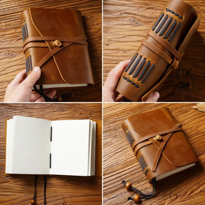 Xevi | Journal Wrap-Tie Notebook