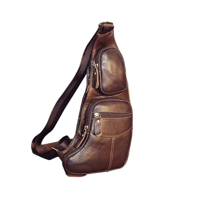 Beckett | Vintage Leather Chest Sling Bag (BUY 1 GET 1 FREE)