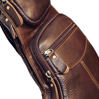 Beckett | Vintage Leather Chest Sling Bag (BUY 1 GET 1 FREE)