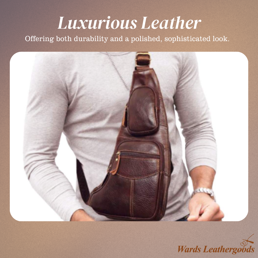Beckett | Vintage Leather Chest Sling Bag (BUY 1 GET 1 FREE)
