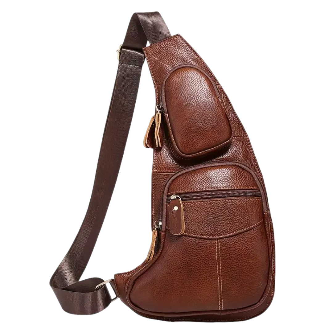 Beckett | Vintage Leather Chest Sling Bag (BUY 1 GET 1 FREE)