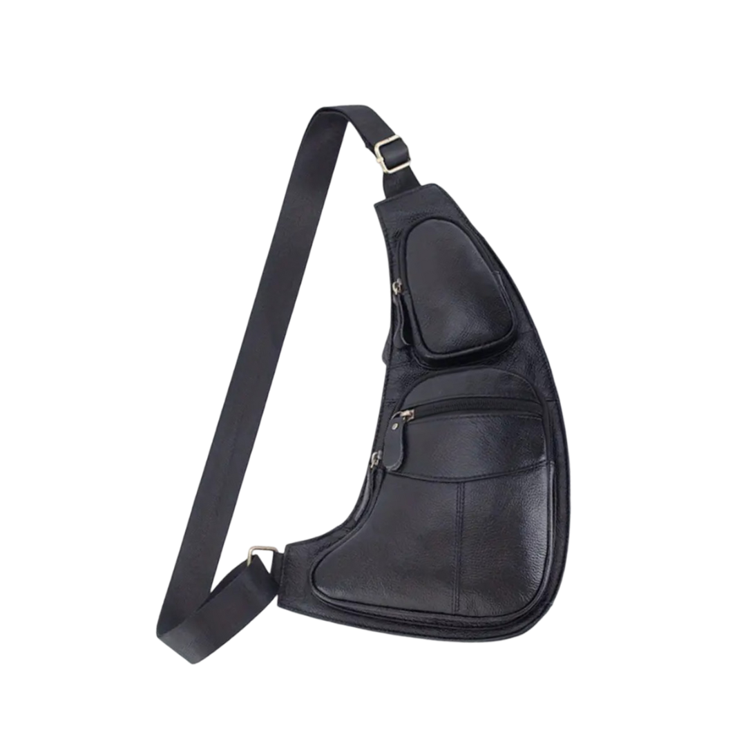 Beckett | Vintage Leather Chest Sling Bag (BUY 1 GET 1 FREE)