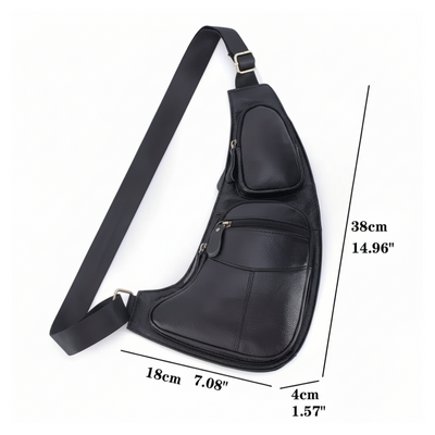 Beckett | Vintage Leather Chest Sling Bag (BUY 1 GET 1 FREE)