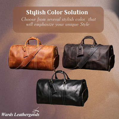 Montgomery | Genuine Top-Layer Cowhide Duffel Crossbody Bag