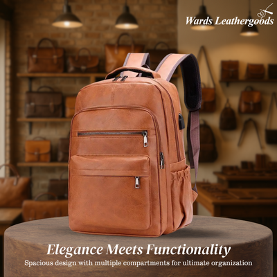 Theo | Premium Leather Backpack (BUY 1 GET 1 FREE)