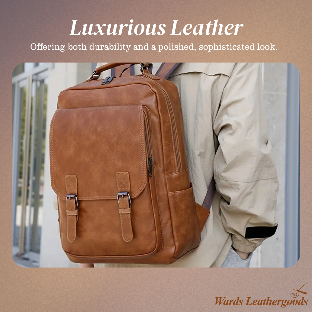 Theo | Premium Leather Backpack (BUY 1 GET 1 FREE)