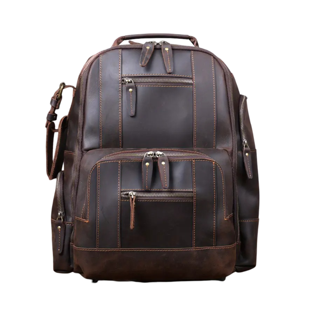 Sterling | Vintage Leather Multi‑Layer Backpack (BUY 1 GET 1 FREE)