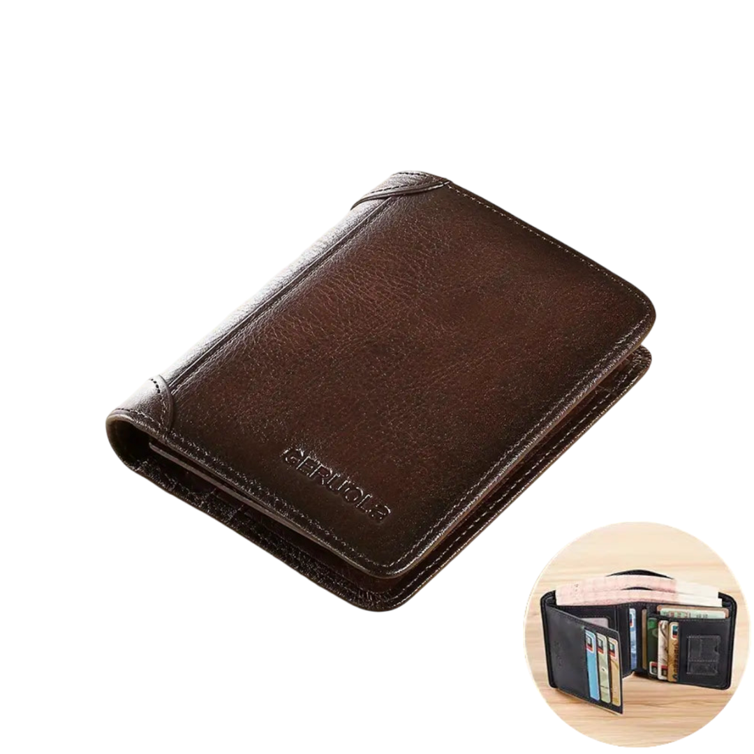 Ben | Slim RFID Leather Wallet for Men (BUY 1 GET 1 FREE)