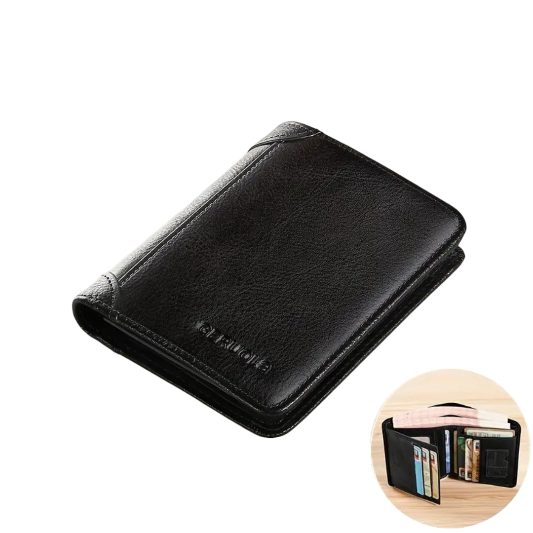 Ben | Slim RFID Leather Wallet for Men (BUY 1 GET 1 FREE)