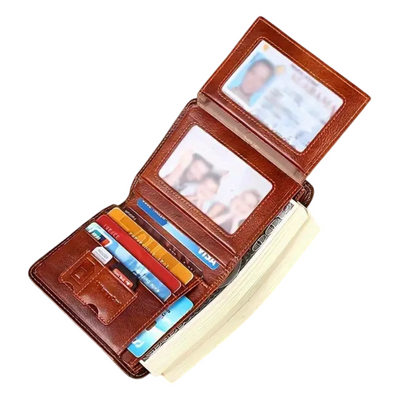 Ben | Slim RFID Leather Wallet for Men (BUY 1 GET 1 FREE)