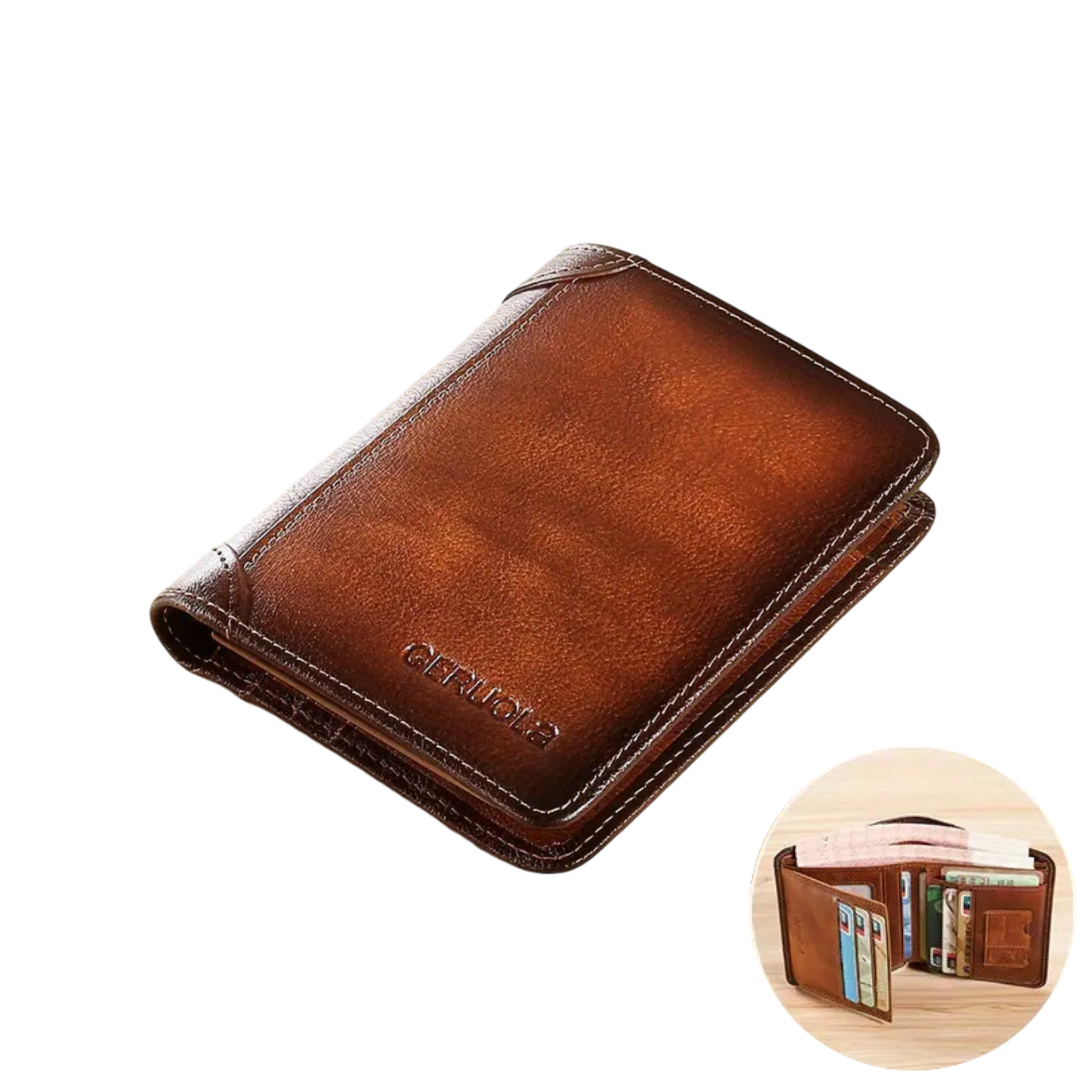 Ben | Slim RFID Leather Wallet for Men (BUY 1 GET 1 FREE)