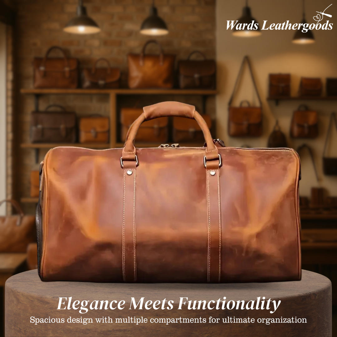 Callahan | Premium Leather Travel Duffel Bag (BUY 1 GET 1 FREE)