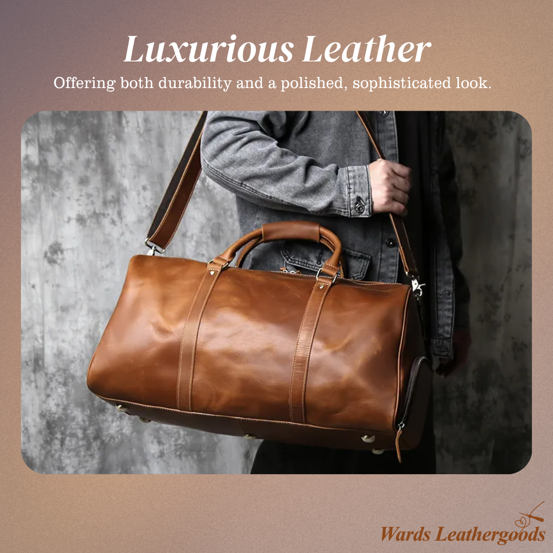 Callahan | Premium Leather Travel Duffel Bag (BUY 1 GET 1 FREE)