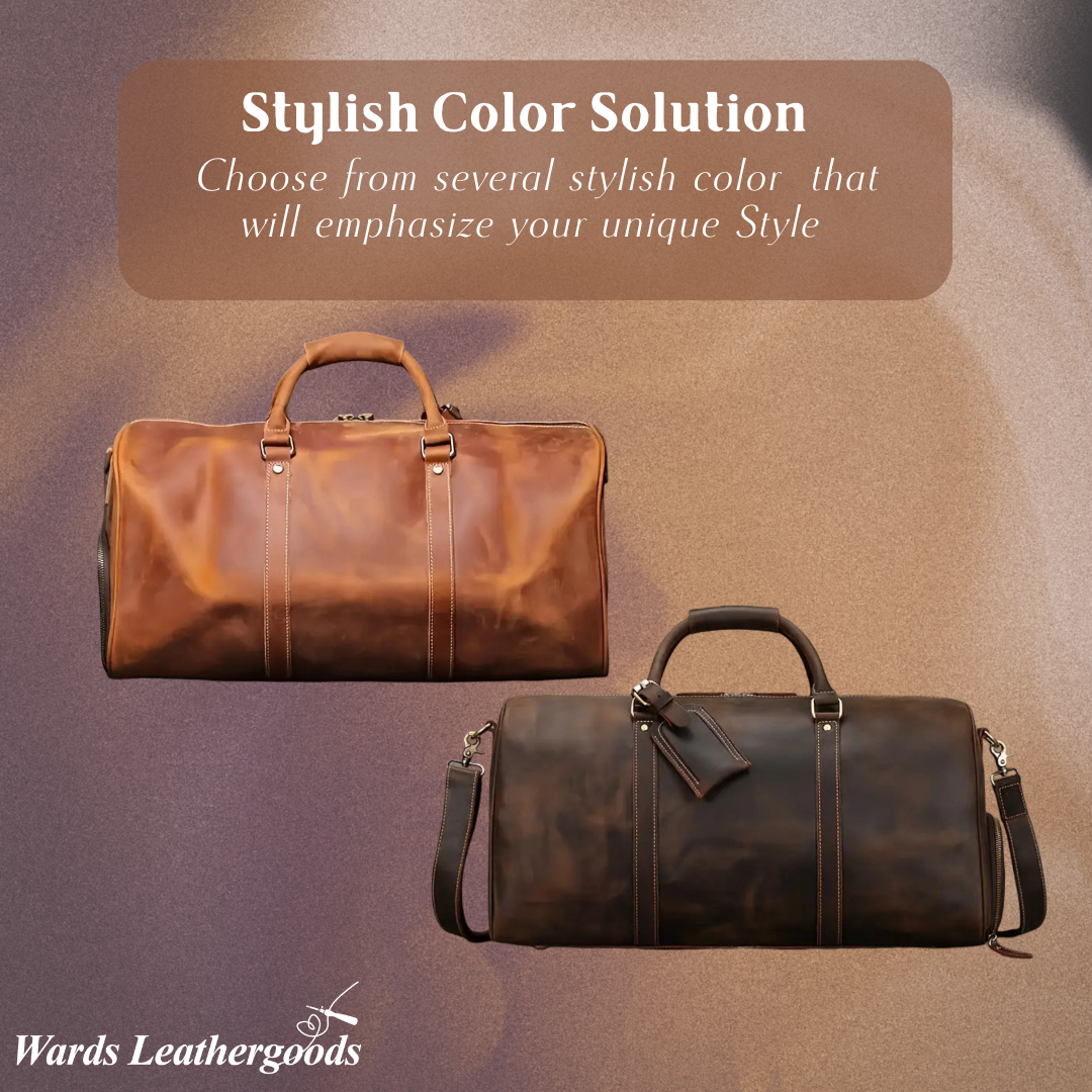 Callahan | Premium Leather Travel Duffel Bag (BUY 1 GET 1 FREE)