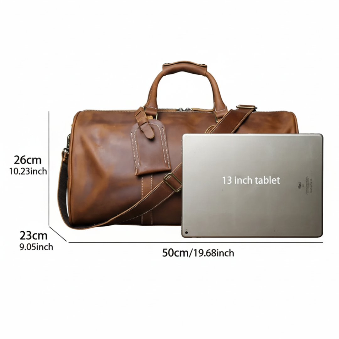 Callahan | Premium Leather Travel Duffel Bag (BUY 1 GET 1 FREE)