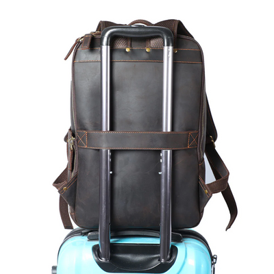 Archer | Leather Laptop Rucksack