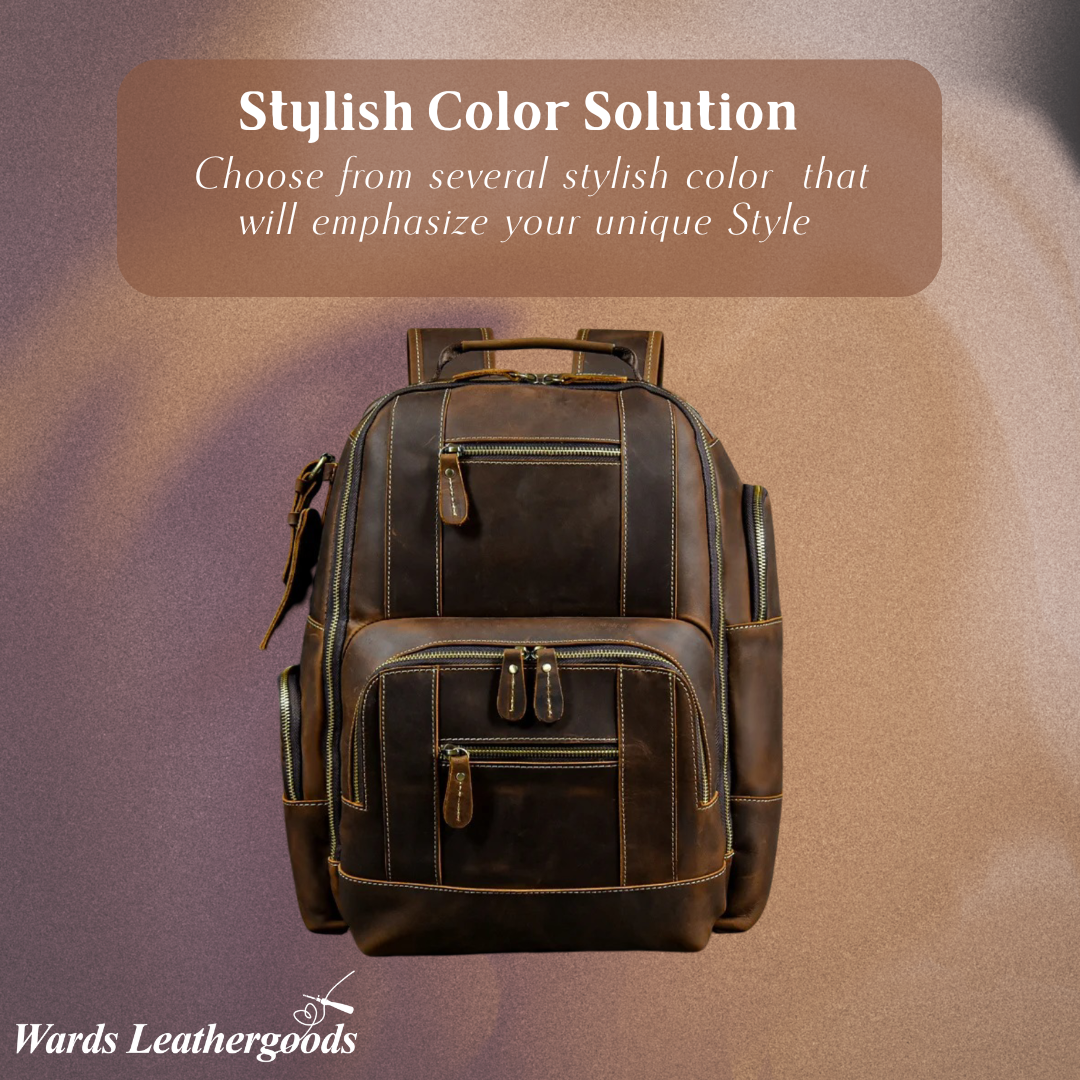 Nathan | Fashion Ample Leather | Backpack
