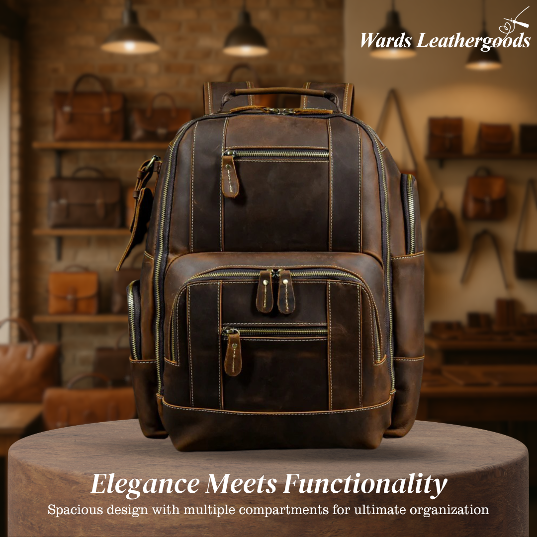 Nathan | Fashion Ample Leather | Backpack