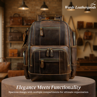 Nathan | Fashion Ample Leather | Backpack