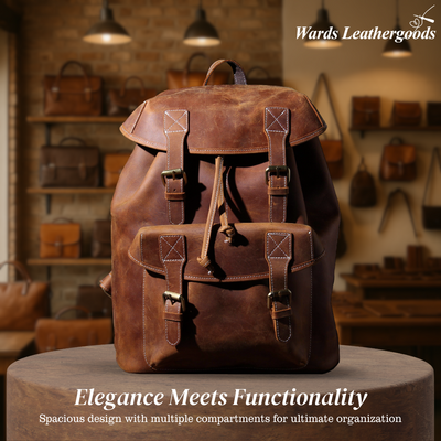 Robert | Vintage Organized Leather | Backpack