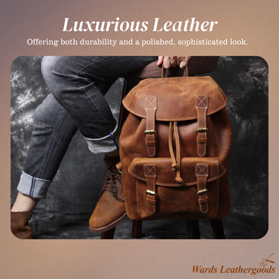 Robert | Vintage Organized Leather | Backpack