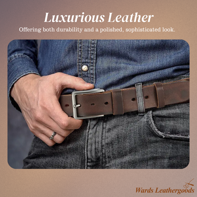 Kenton | Adjustable Quality Leather Belt (BUY 1 GET 1 FREE)