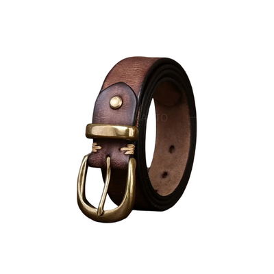 Luca | Retro Belt with Gold Buckle (BUY 1 GET 1 FREE)