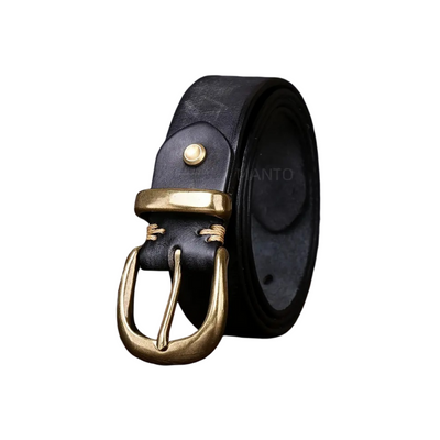 Luca | Retro Belt with Gold Buckle (BUY 1 GET 1 FREE)