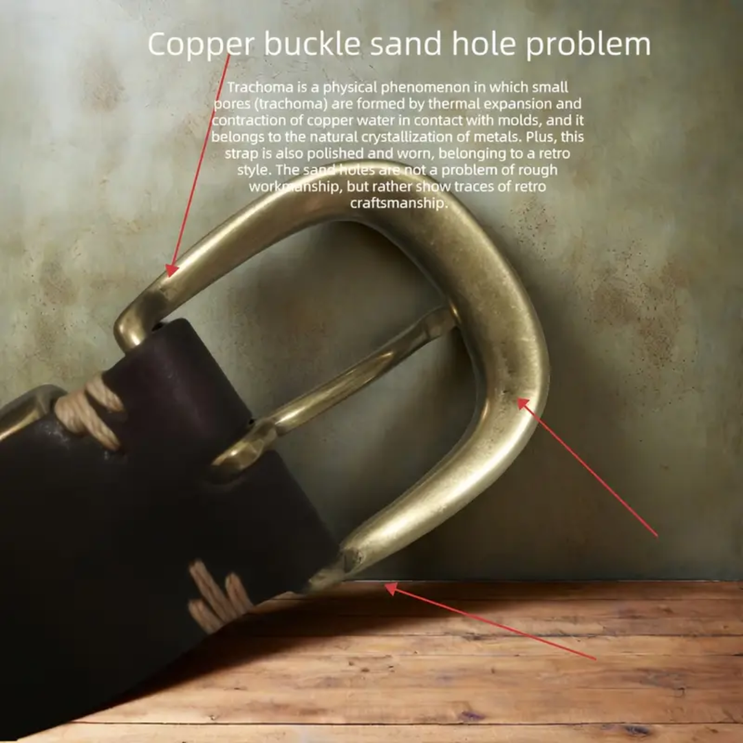 Luca | Retro Belt with Gold Buckle (BUY 1 GET 1 FREE)