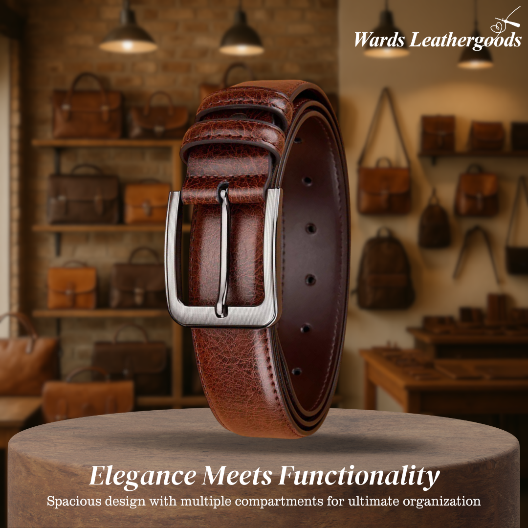 Logan  Belt with Classic Buckle (BUY 1 GET 1 FREE)