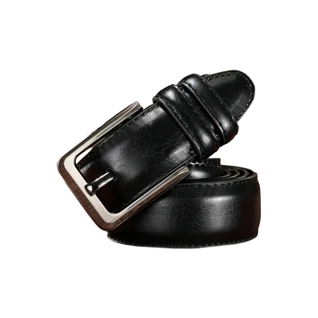 Logan  Belt with Classic Buckle (BUY 1 GET 1 FREE)