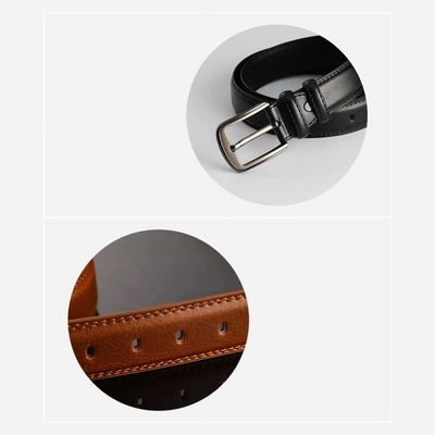 Logan  Belt with Classic Buckle (BUY 1 GET 1 FREE)