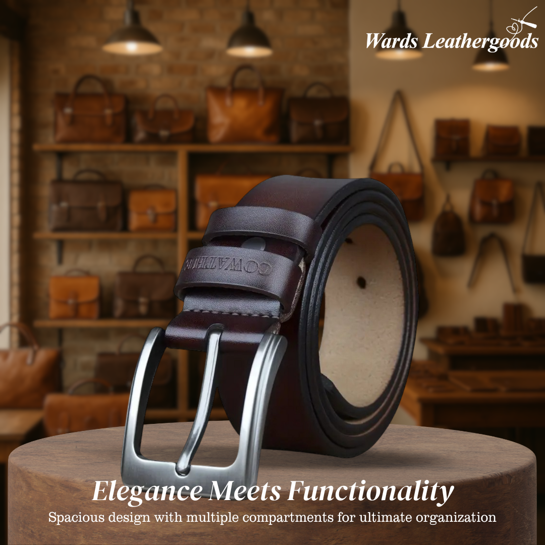 Noah | Vintage Belt with Square Pin Buckle (BUY 1 GET 1 FREE)