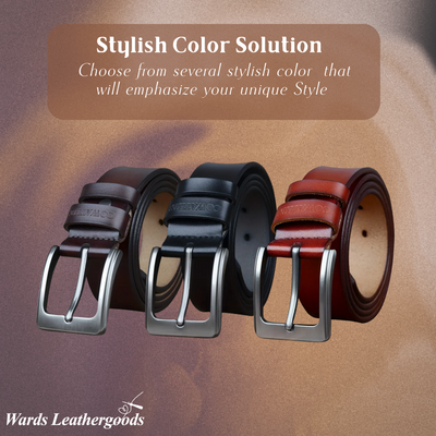 Noah | Vintage Belt with Square Pin Buckle (BUY 1 GET 1 FREE)