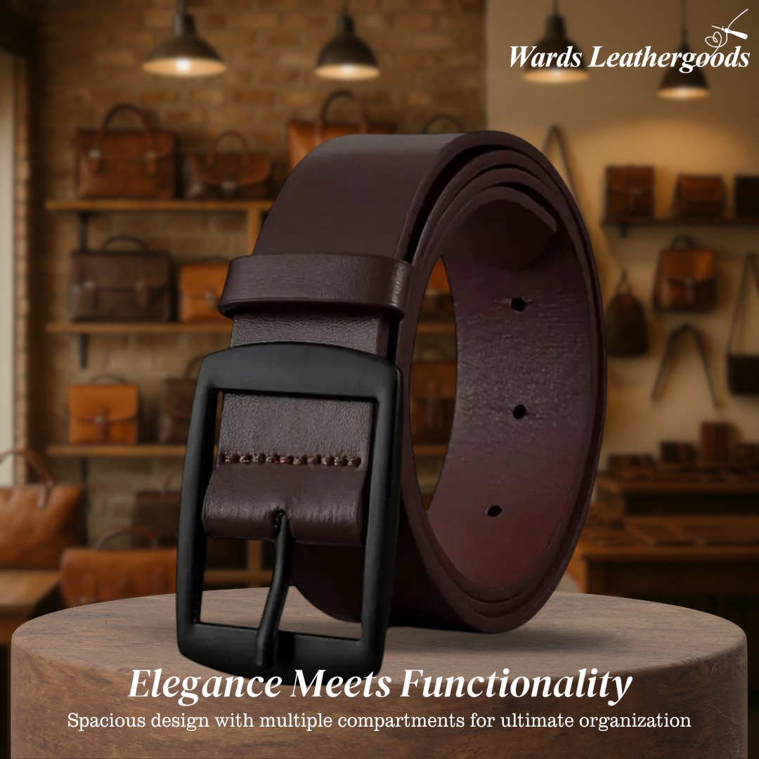 Milan | Everyday Belt with Square Alloy Buckle