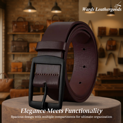 Milan | Everyday Belt with Square Alloy Buckle (BUY 1 GET 1 FREE)