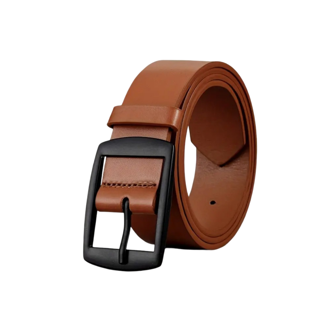 Milan | Everyday Belt with Square Alloy Buckle (BUY 1 GET 1 FREE)