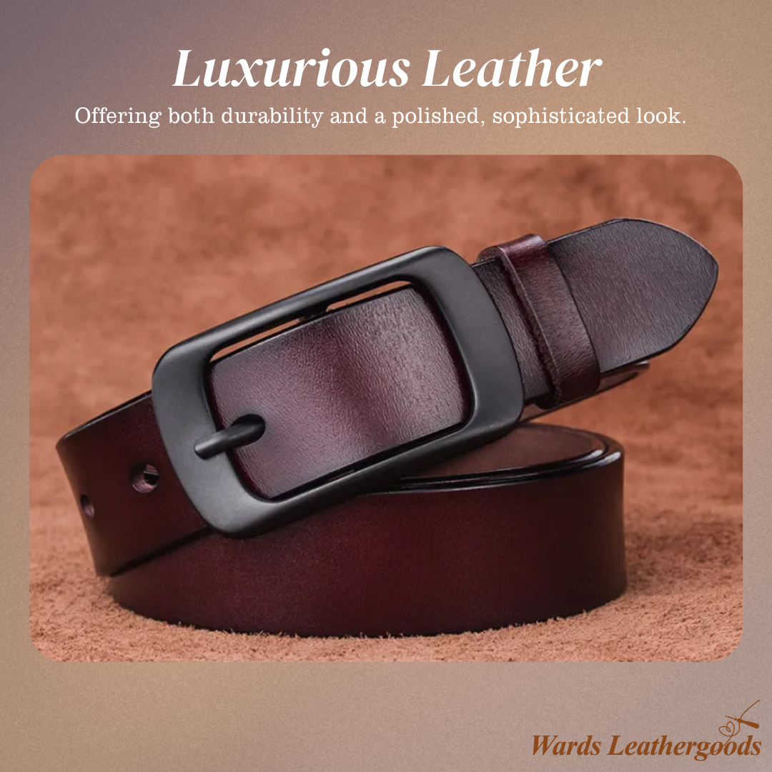 Milan | Everyday Belt with Square Alloy Buckle (BUY 1 GET 1 FREE)