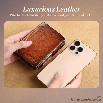 Sterlingfold | Genuine Leather Trifold Wallet for Men (BUY 1 GET 1 FREE)