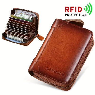 Sterlingfold | Genuine Leather Trifold Wallet for Men (BUY 1 GET 1 FREE)