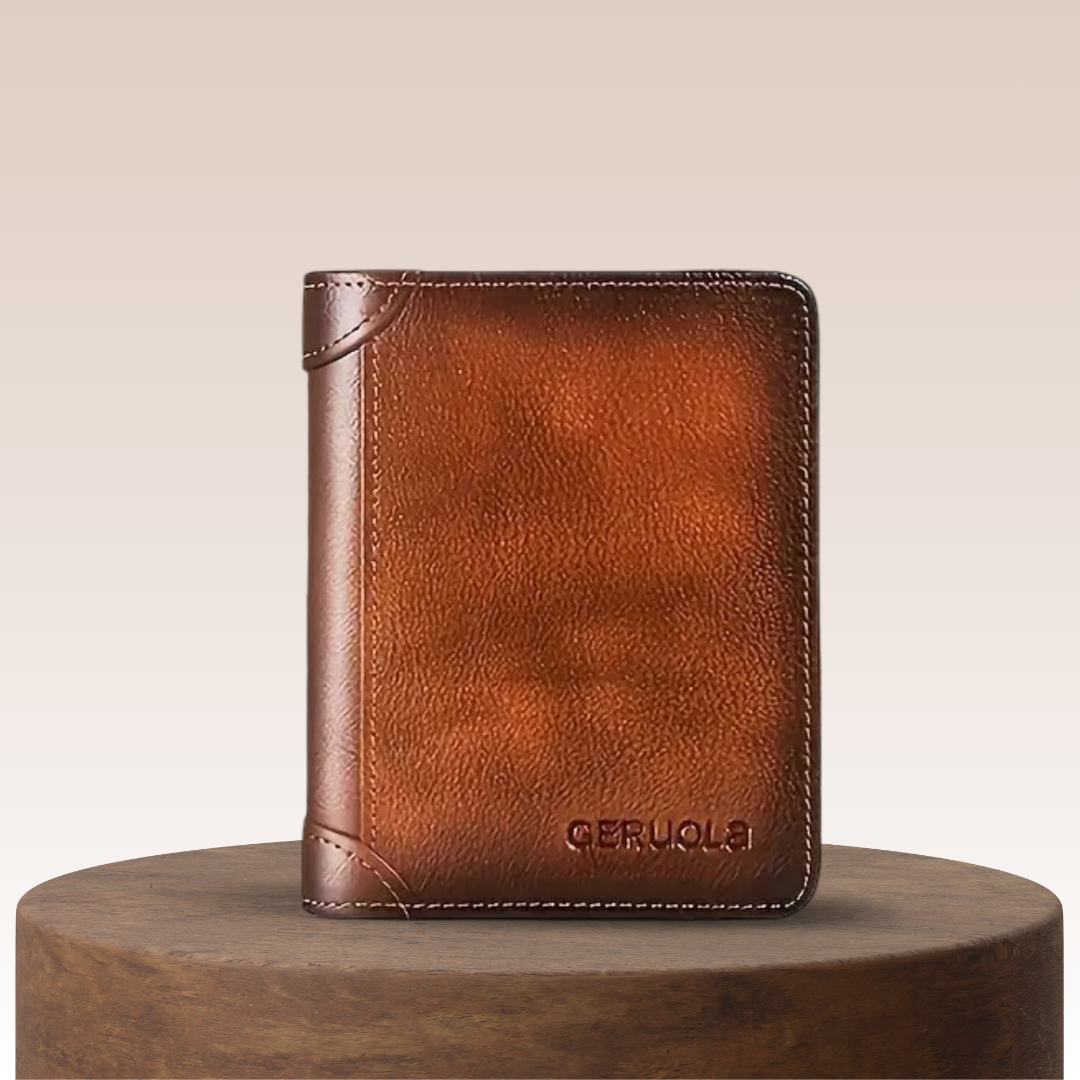 Sterlingfold | Genuine Leather Trifold Wallet for Men (BUY 1 GET 1 FREE)