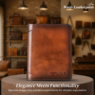 Sterlingfold | Genuine Leather Trifold Wallet for Men (BUY 1 GET 1 FREE)