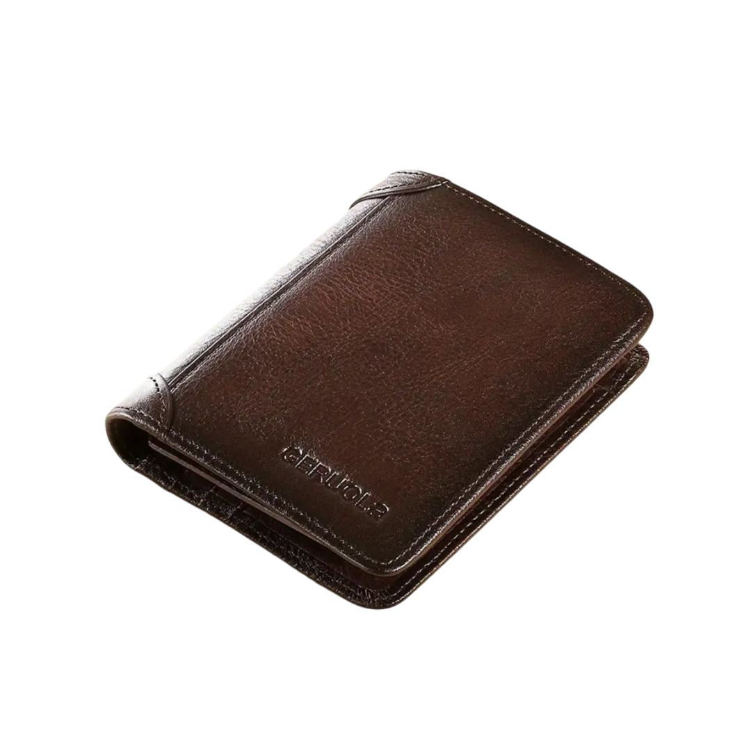 Sterlingfold | Genuine Leather Trifold Wallet for Men (BUY 1 GET 1 FREE)