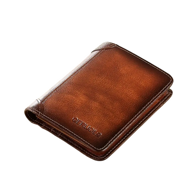 Sterlingfold | Genuine Leather Trifold Wallet for Men (BUY 1 GET 1 FREE)