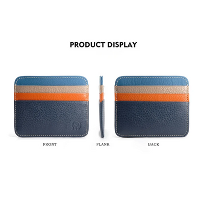 Grayson | Genuine Leather Slim Card Wallet (BUY 1 GET 1 FREE)